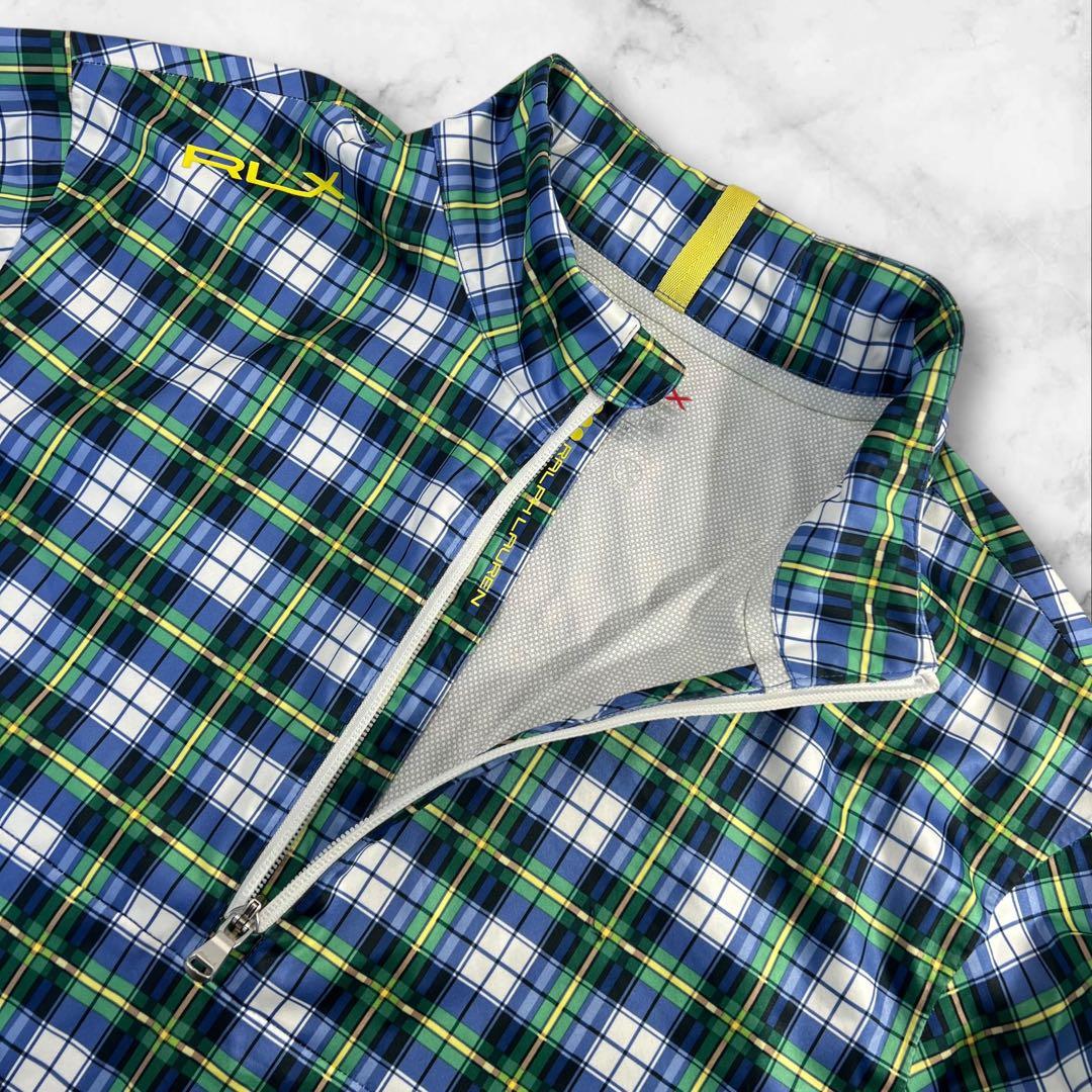 新品同様 RLX Ralph Lauren Golf 転写プリント ゲームシャツ