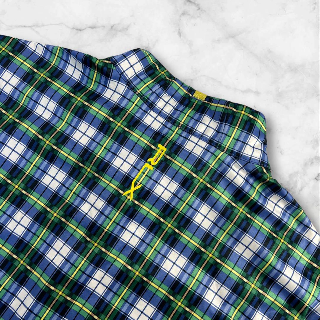 新品同様 RLX Ralph Lauren Golf 転写プリント ゲームシャツ