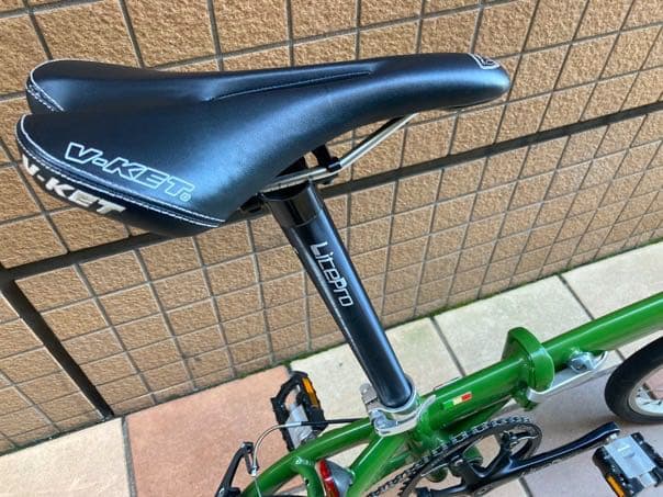 ★FIAT AL-FDB140 折りたたみ 自転車 緑 グリーン★ミニベロ