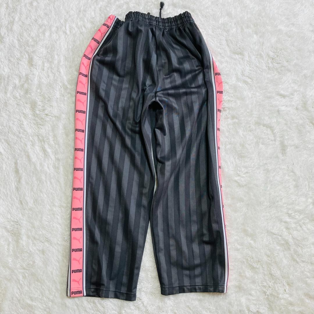 美品✨希少 PUMA ジャージ 上下 セットアップ グレー×ピンク サイズSS