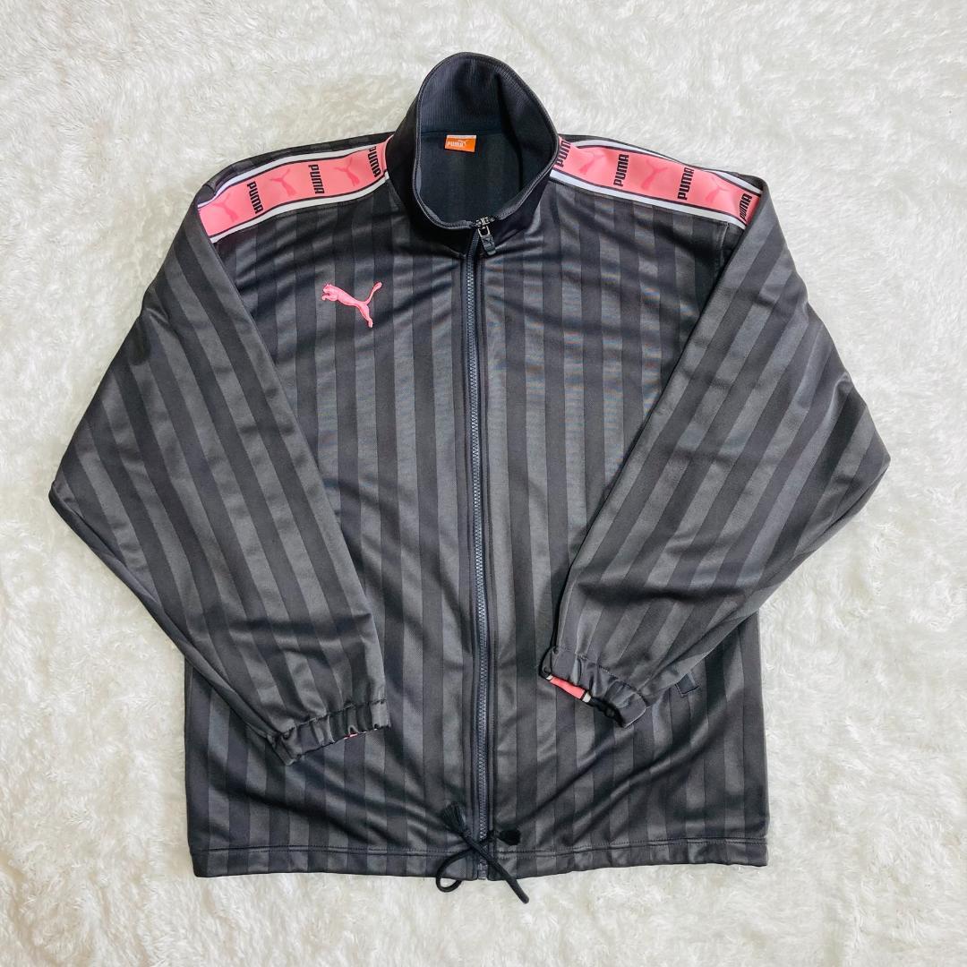 美品✨希少 PUMA ジャージ 上下 セットアップ グレー×ピンク サイズSS