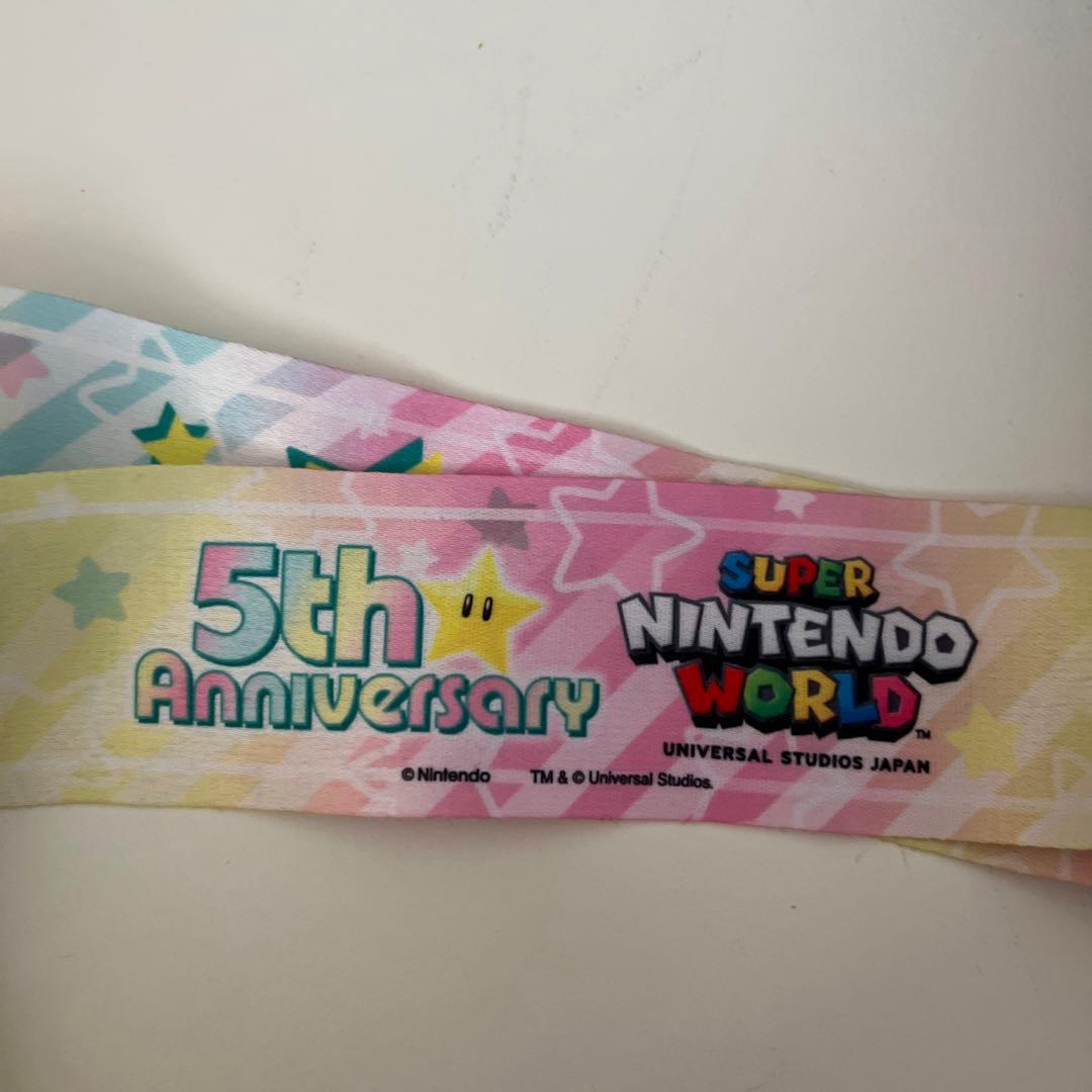 アニバーサリー　スーパースター　ポップコーンバケツ　ユニバ　ニンテンドー　5周年