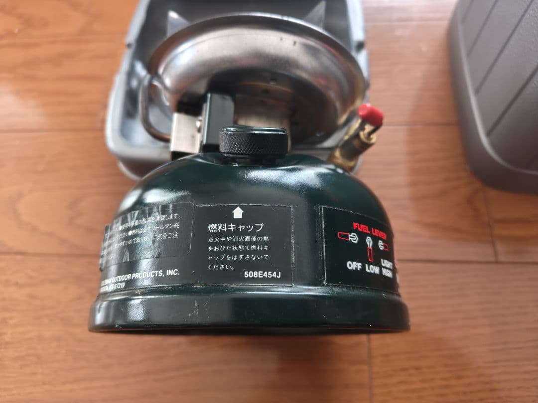 Coleman ガソリンストーブ508A シングルバーナー