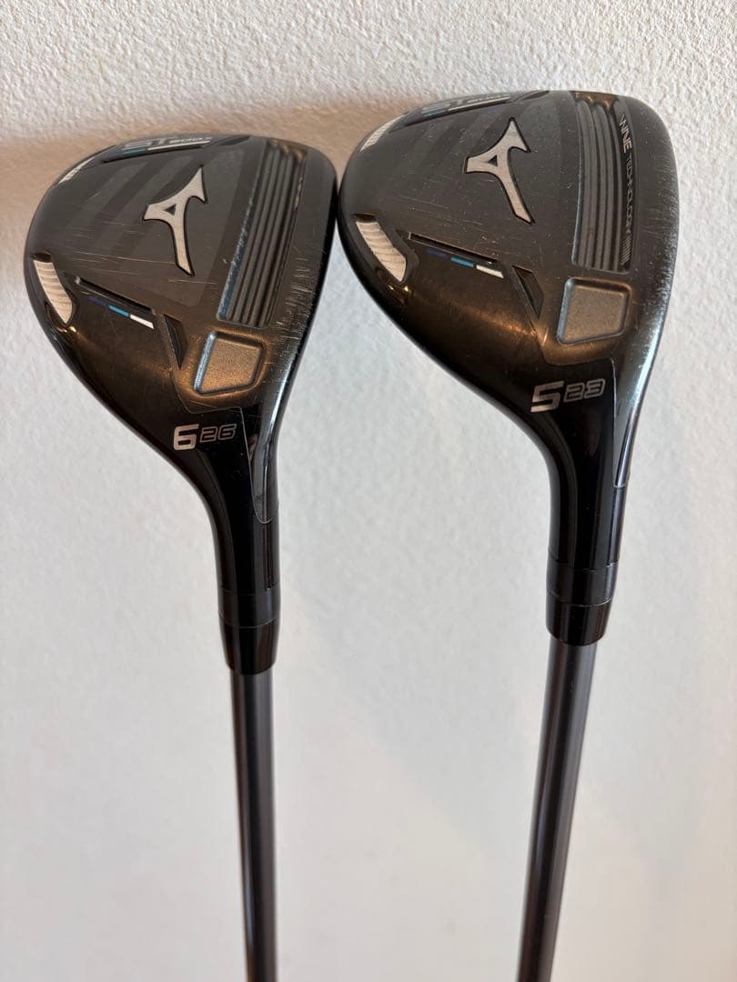Mizuno ST200 ユーティリティ5番6番セット、シャフトFUJIKURA