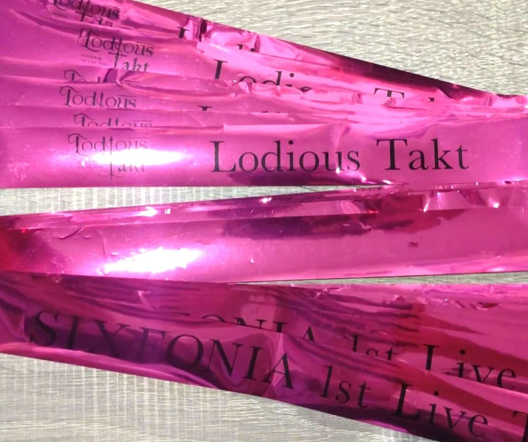 シクフォニ　全種類　Lodious Takt 1st Live
