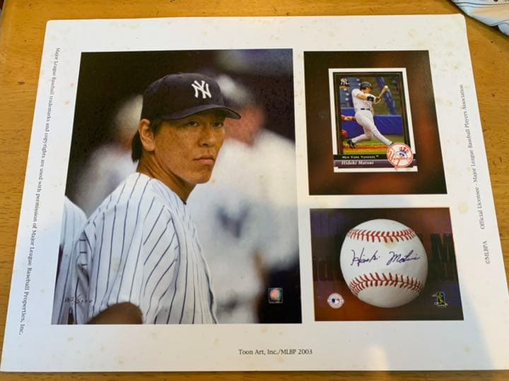 【松井秀喜】超レア品　世界限定5000枚販売　ヤンキース時代