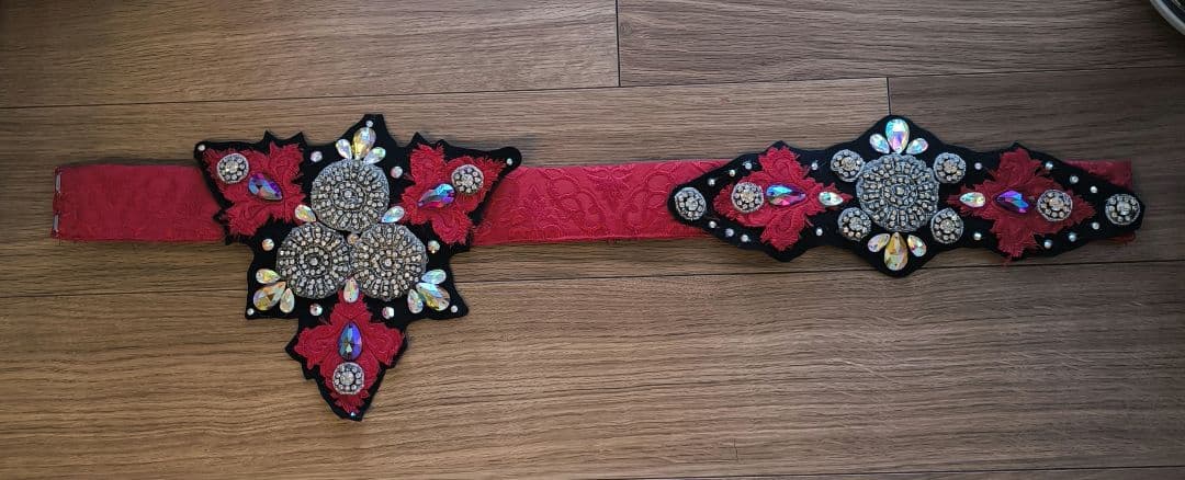 ベリーダンス セットアップ ブラ＆ベルト＆スカート＆小物 衣装 コスチューム