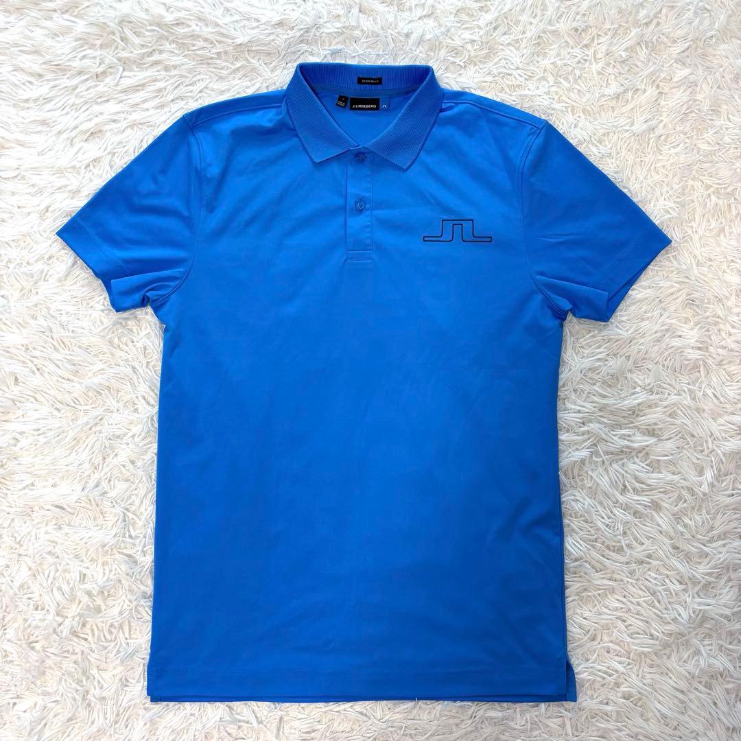 最新作 2枚セット j lindeberg ポロシャツ ストレッチ ブルー 緑