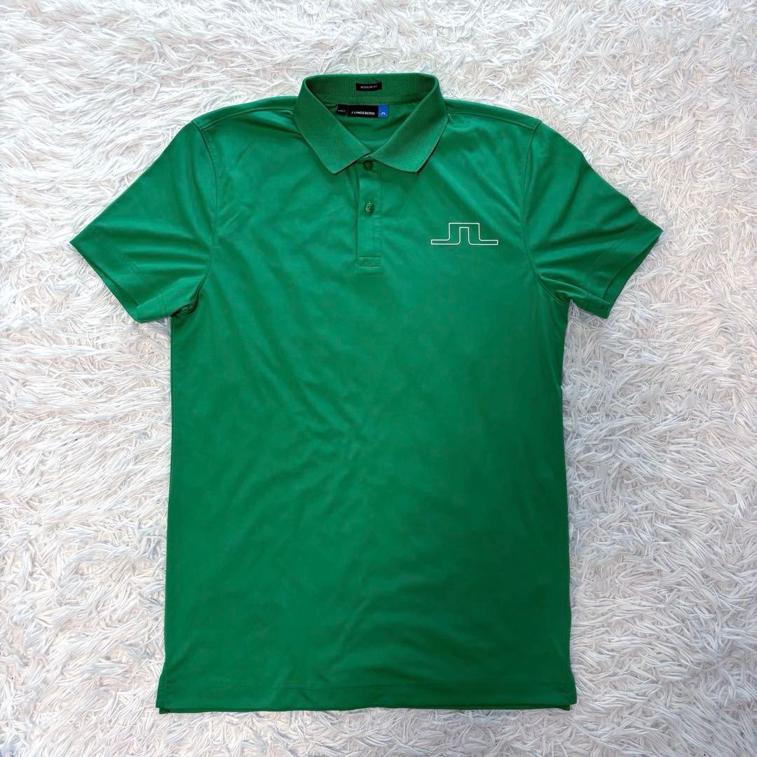 最新作 2枚セット j lindeberg ポロシャツ ストレッチ ブルー 緑