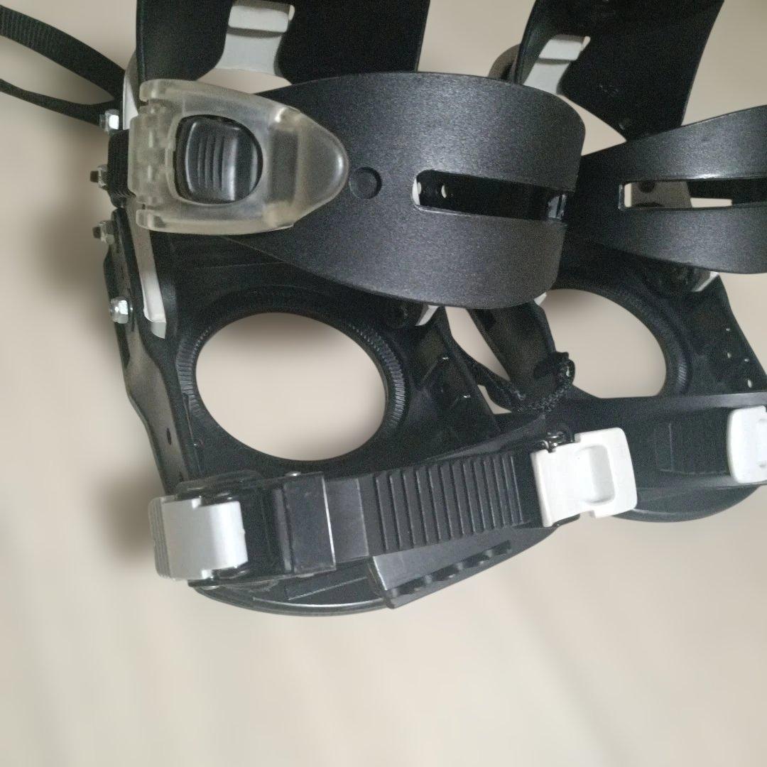 【美品】スノーボード ビンディング 黒