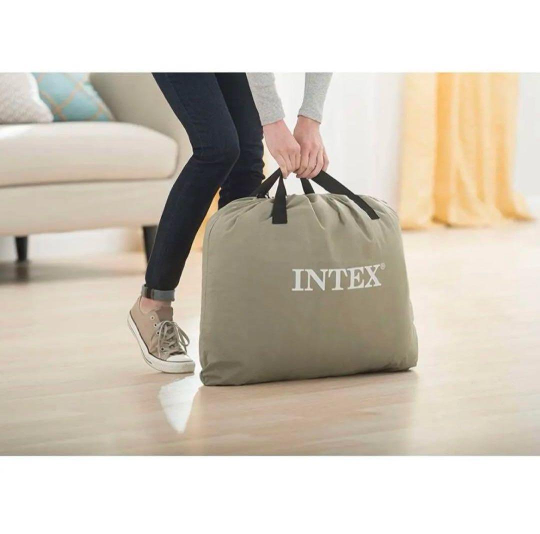 INTEXのエアーベッド(シングル×2) 送料込
