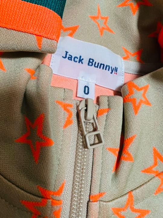 Jack bunny!! 星柄 ジャガード ブルゾン フルジップジャケット