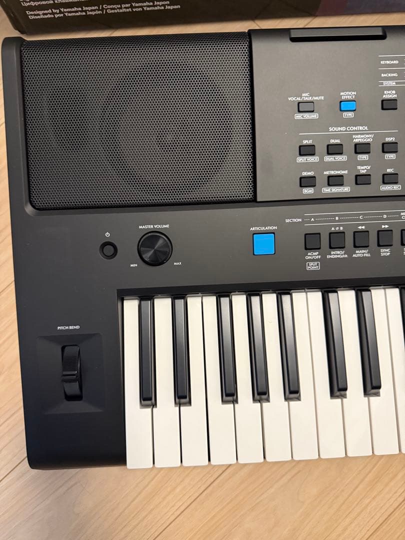 yamaha 電子キーボード PSR-E473 [61鍵盤]