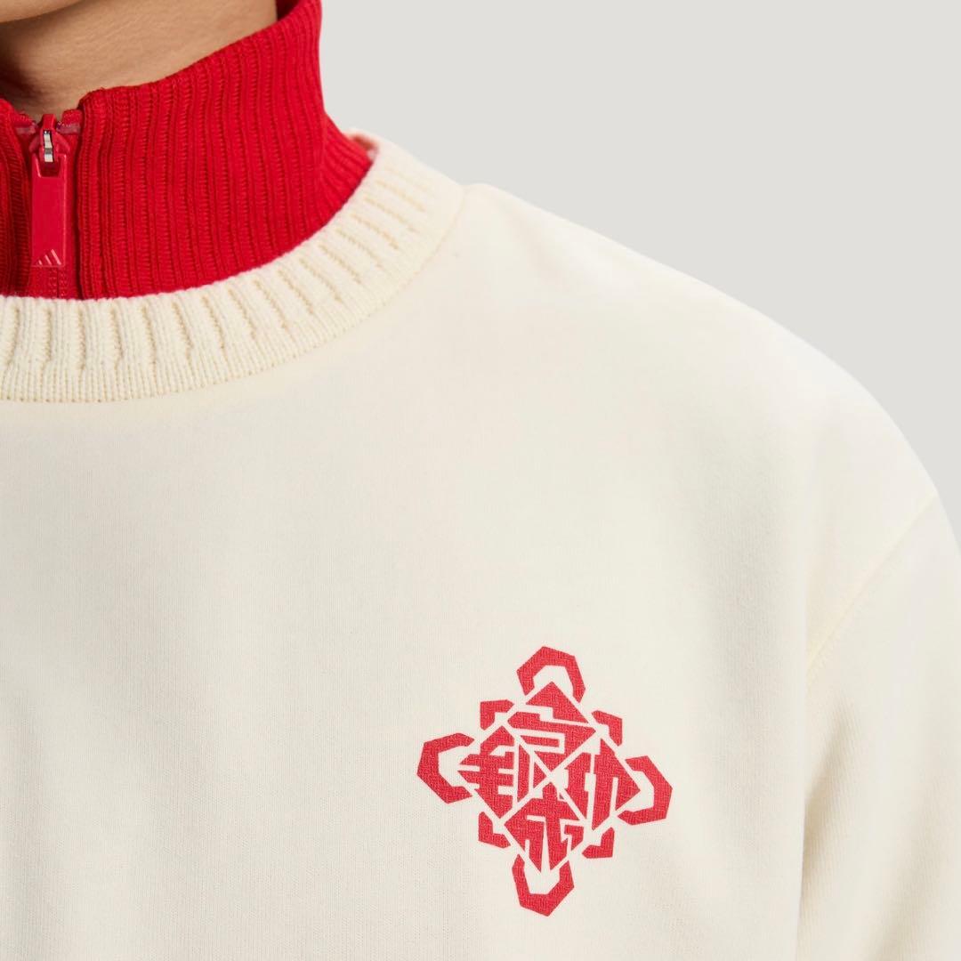 新品S Adidas FW25 CNY 馬年限定 半袖Tシャツ KT0713