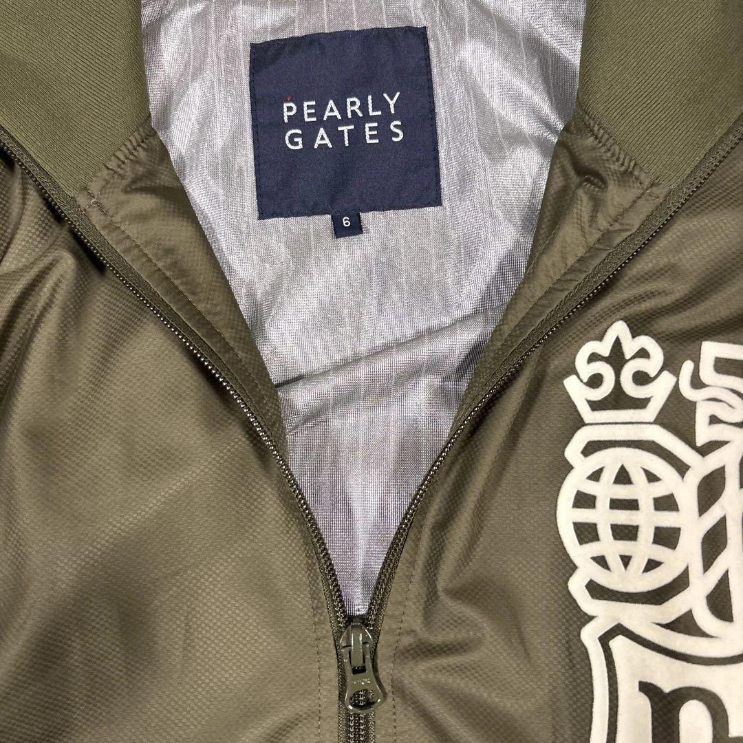【美品】パーリーゲイツ オリーブ フルジップ　アウター