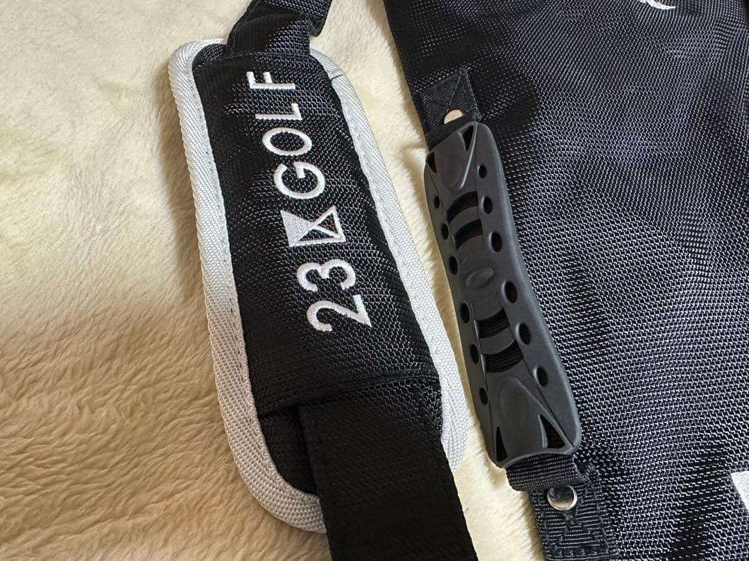 美品　23区GOLF ゴルフクラブケース 黒　　ゴルフバック