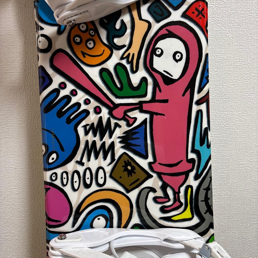 ジュニアスノーボード美品　BXB 135cm Flow バックエントリー型