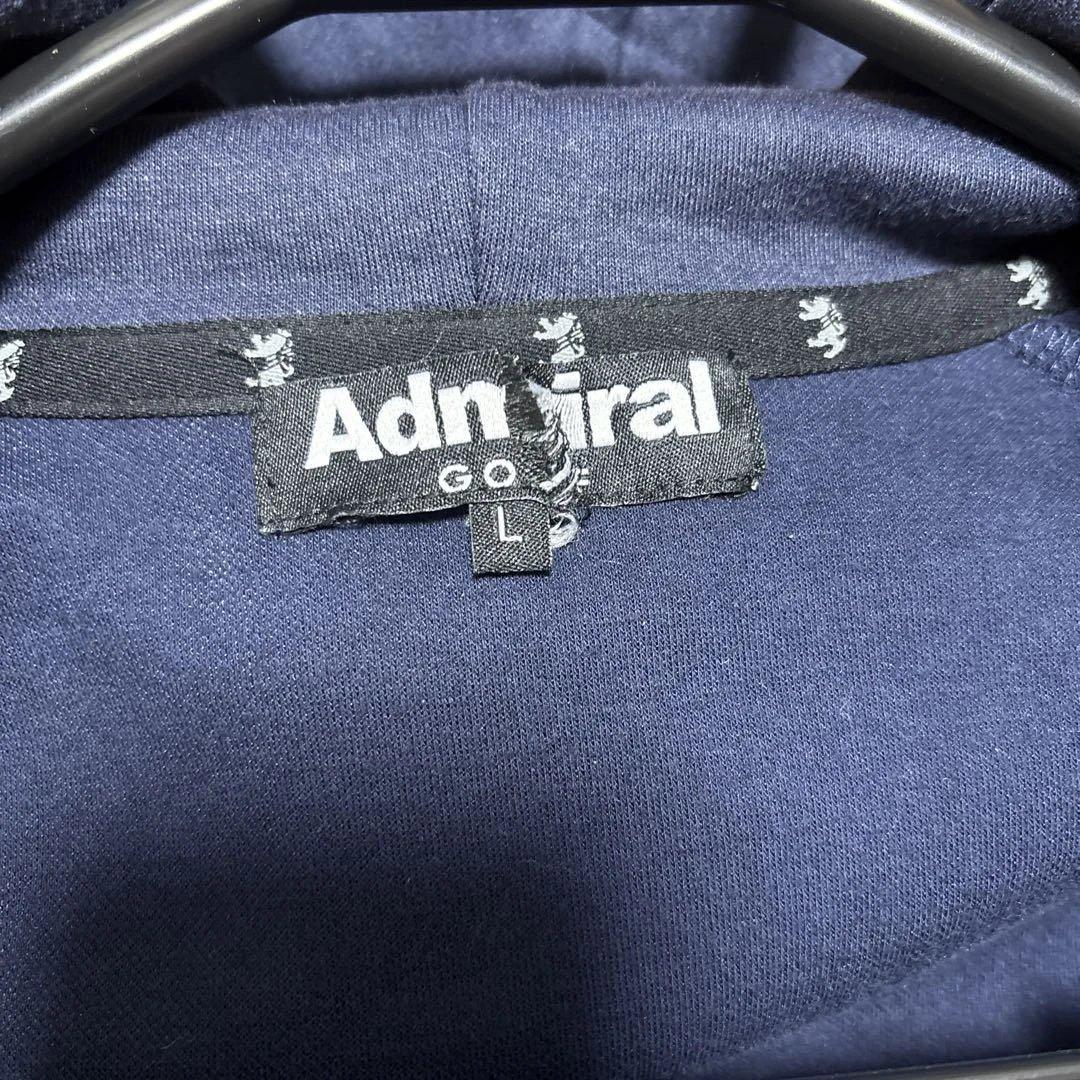 ADMMIRAL ゴルフ　ジップアップパーカー