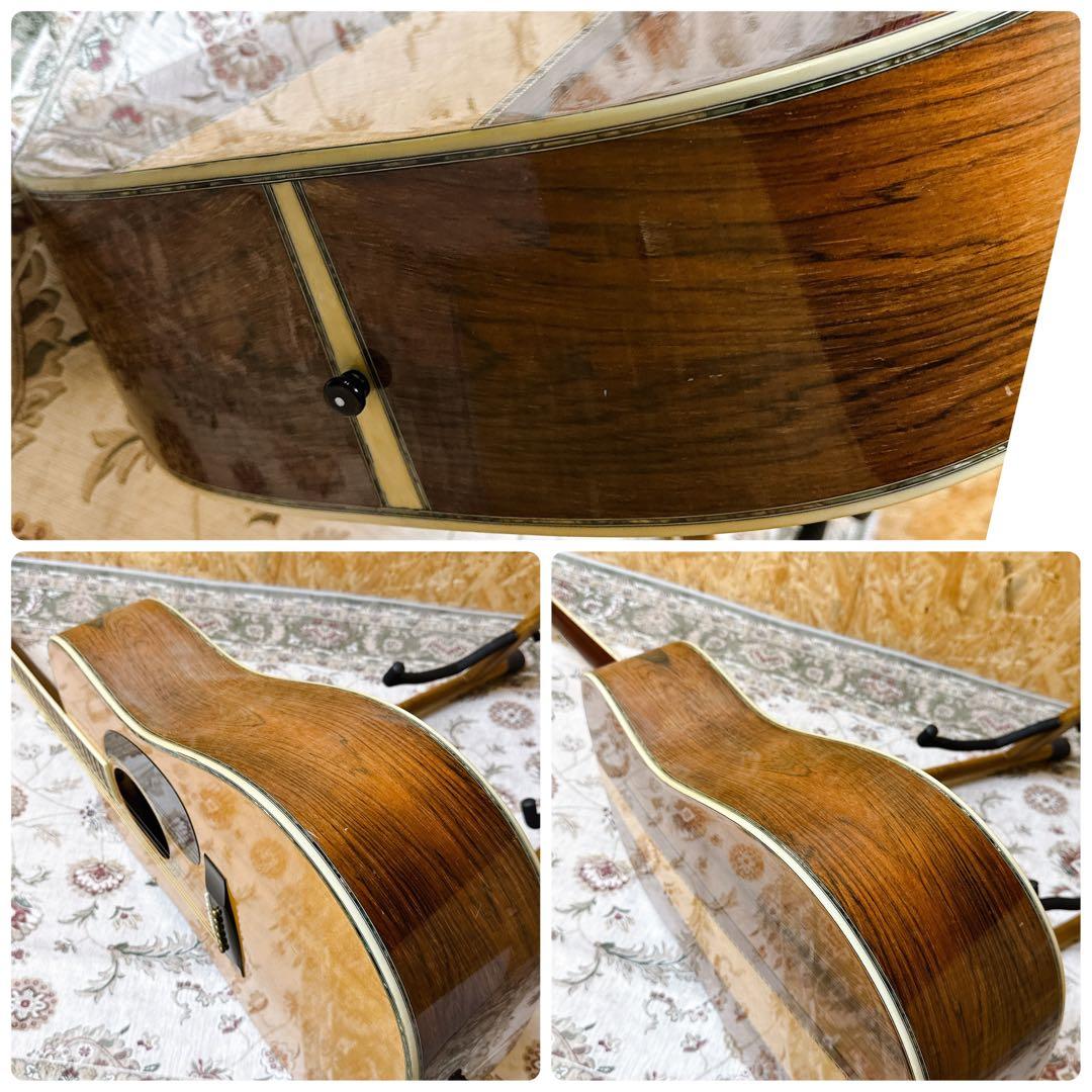 寺田楽器製 Morris W-45 トップ単板/サイド&バックハカランダ