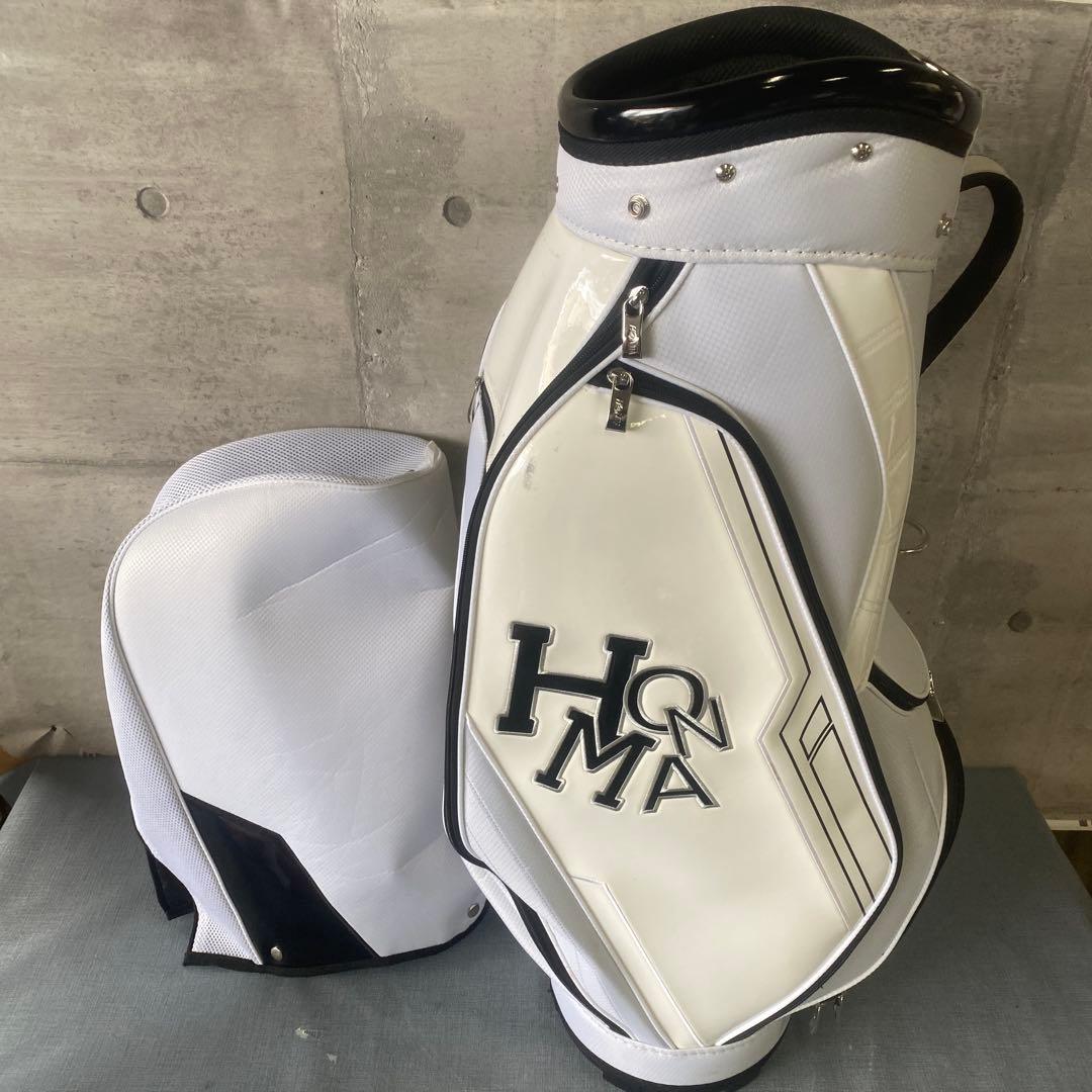 ☆HONMA キャディバッグ ホワイト