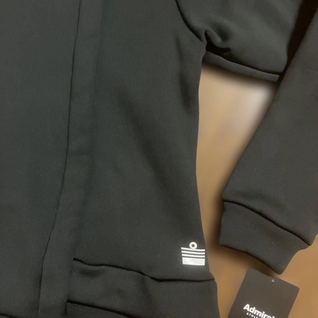 Admiral ブラック 裏起毛Tシャツ サイドスリット