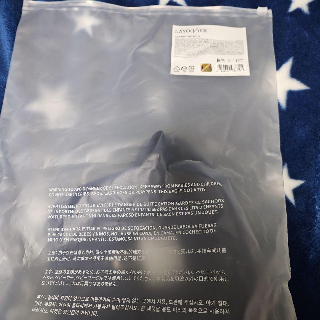新品未使用 BTS V LAYOVER CAP キャップ ネイビー