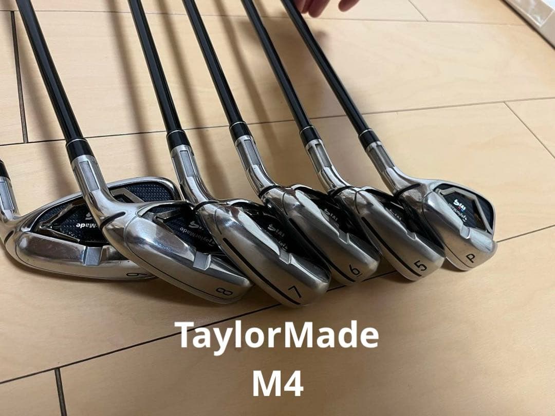 TaylorMade M4 メンズゴルフクラブセット　アイアンセット　ドライバー