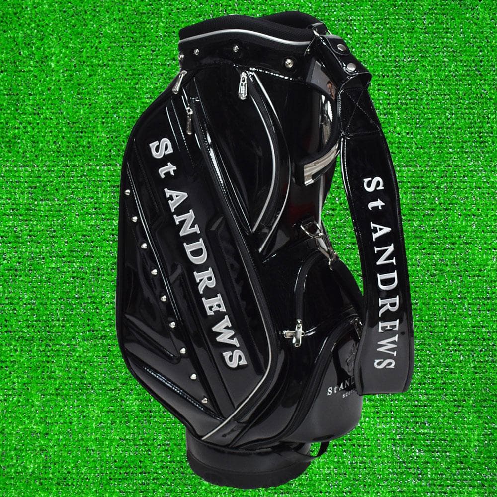 y*i様 St ANDREWS セントアンドリュース エナメルキャディバッグ 新