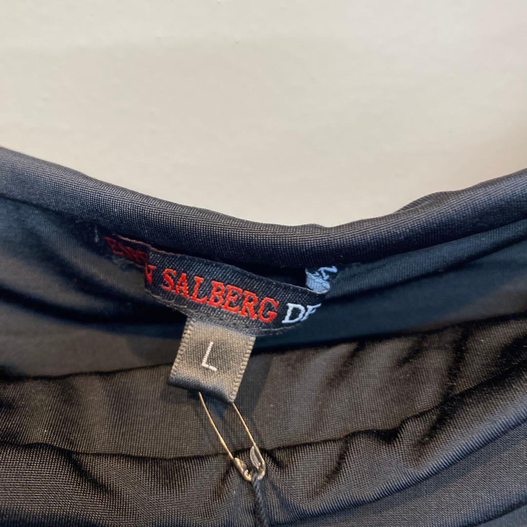 ESPEN SALBERG DESIGN 社交ダンススカート(黒花フリル)