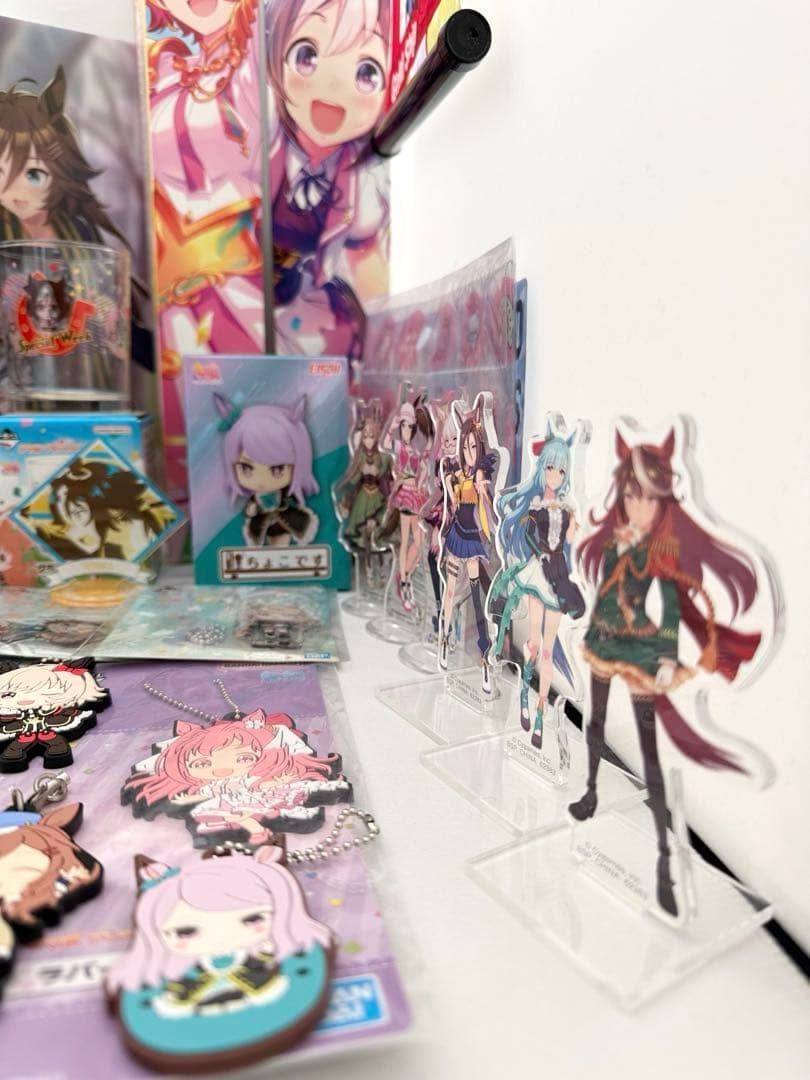 ウマ娘グッズ大量まとめ売り フィギュア アクスタ 海外人気 メジロマックイーン他