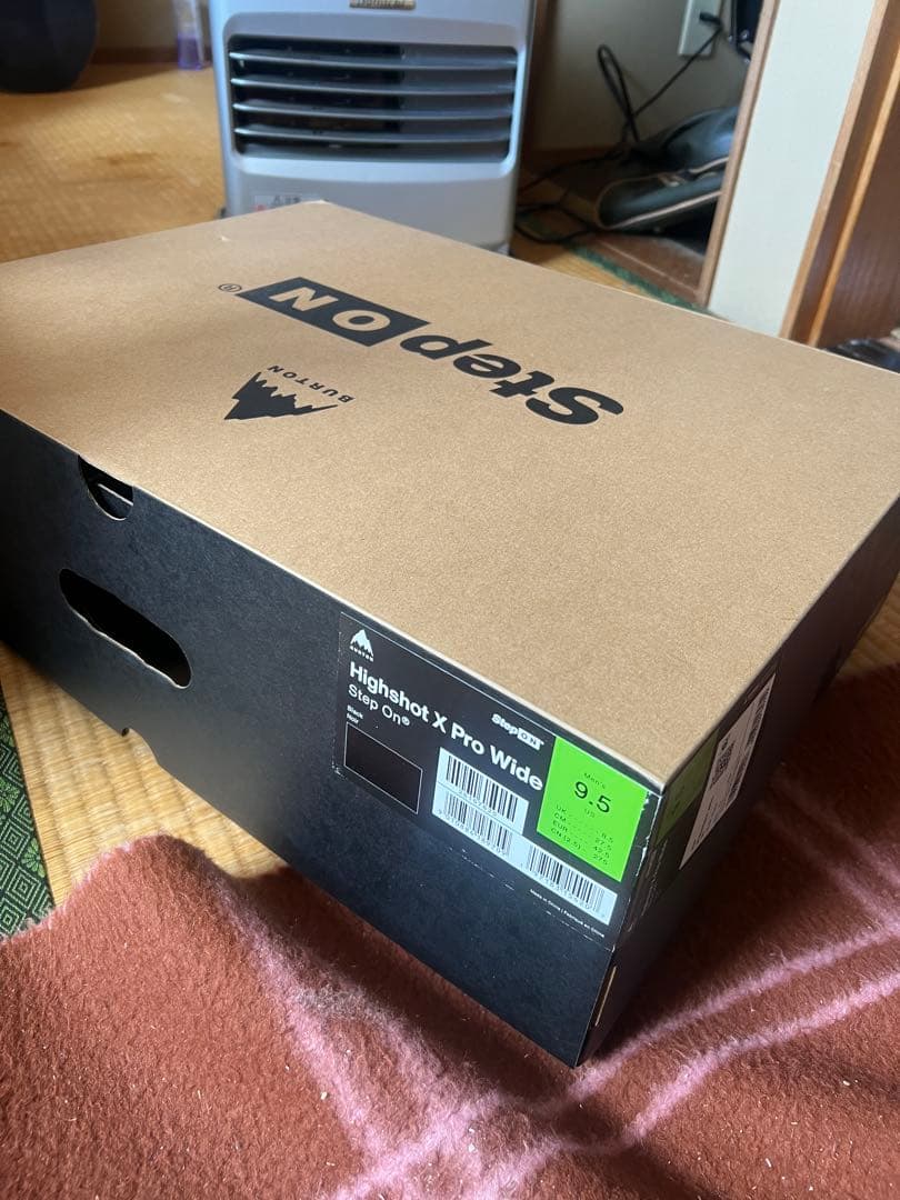 burton ステップオン　high shot x pro 27.5 us9.5