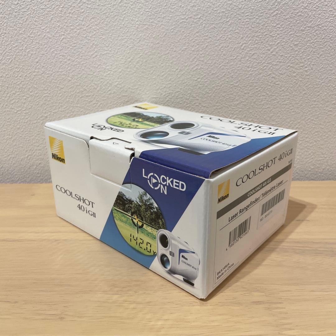 【新品未開封品】 Nikon COOLSHOT 40i GII ゴルフ用距離計