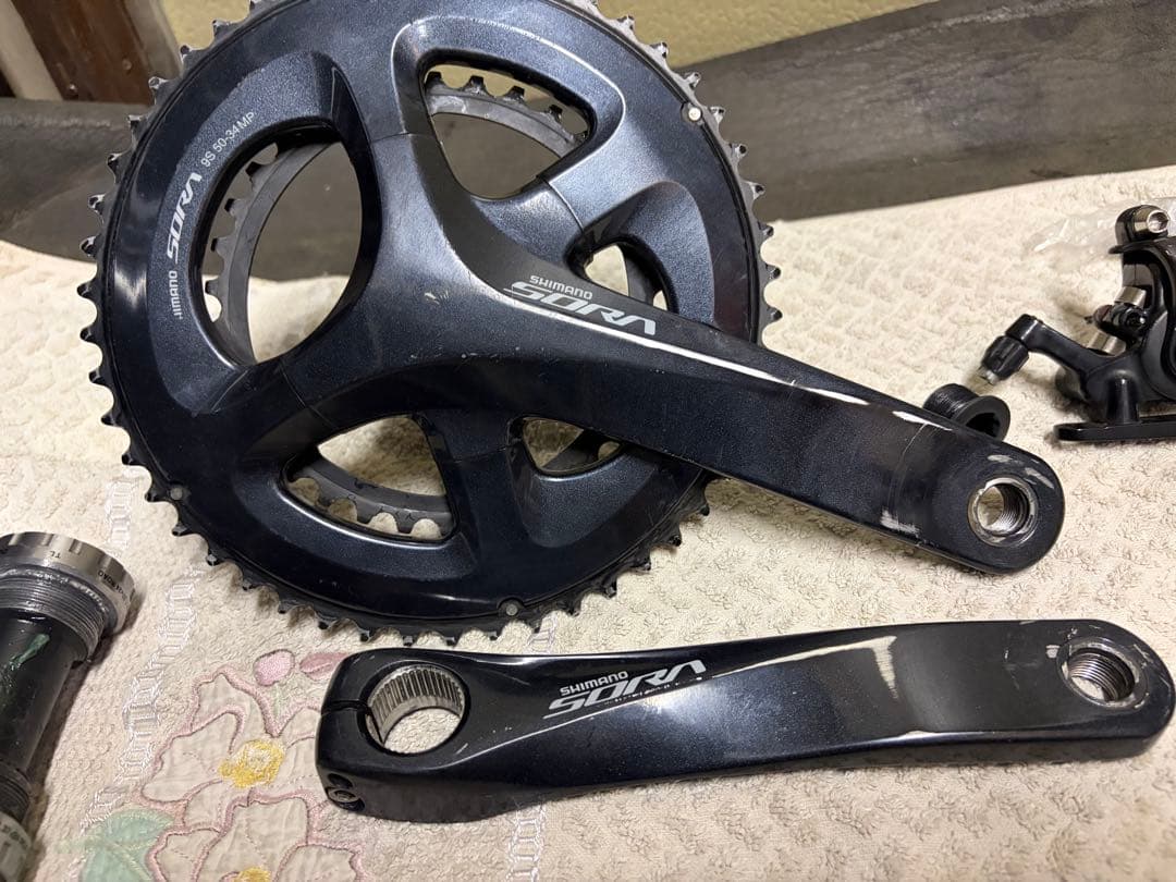 SHIMANO SORA R3000系コンポセット ディスクブレーキ用 2×9速
