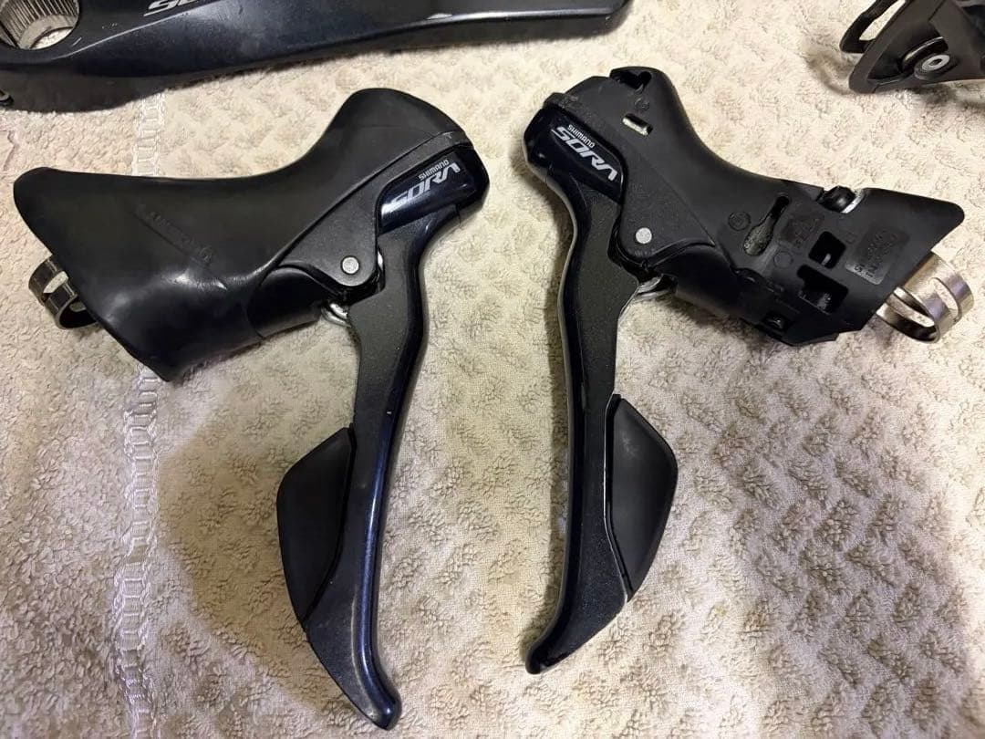SHIMANO SORA R3000系コンポセット ディスクブレーキ用 2×9速