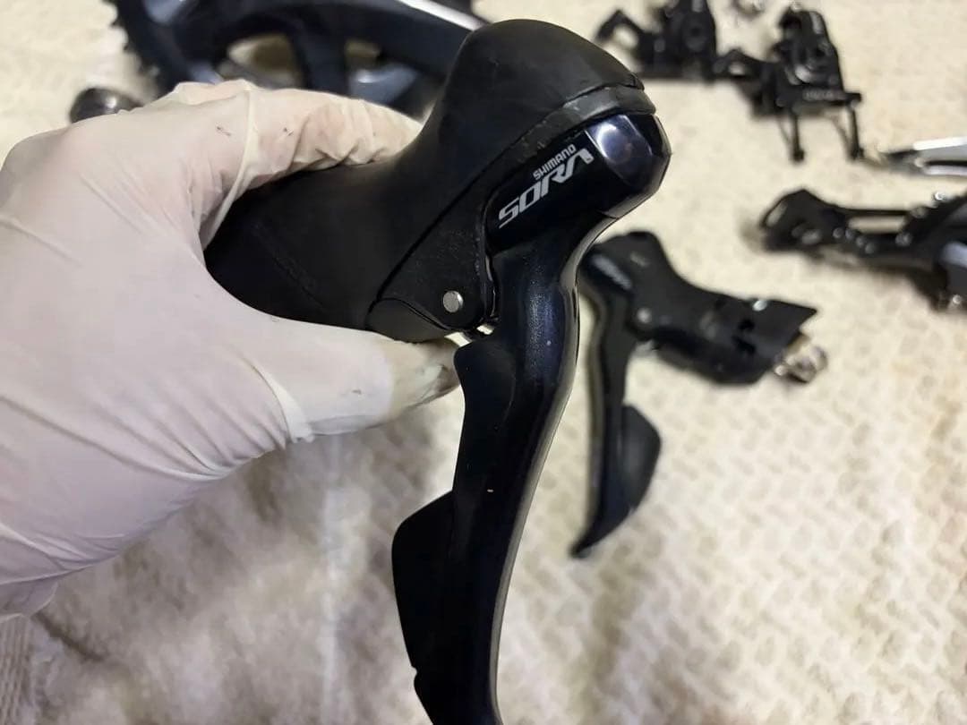 SHIMANO SORA R3000系コンポセット ディスクブレーキ用 2×9速