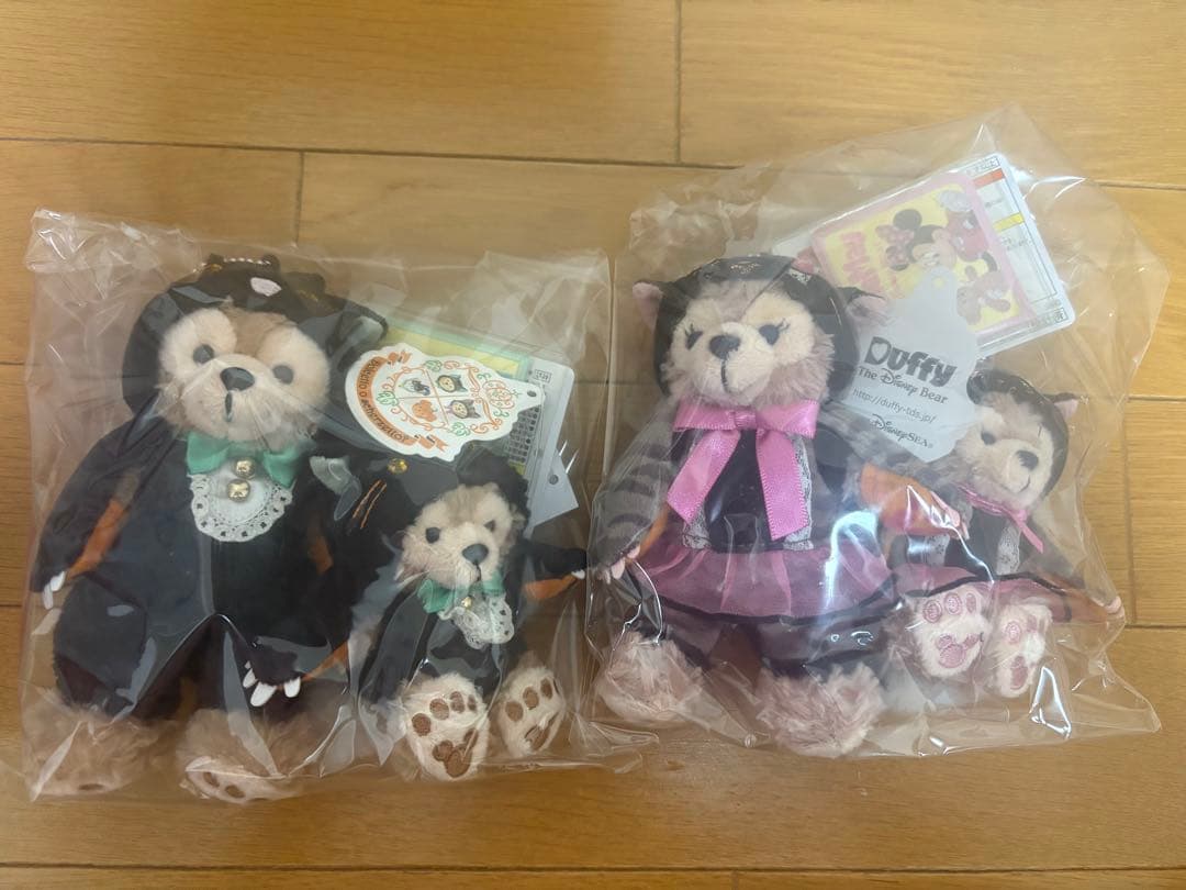 【未使用品】ダフメイ2011-2014ハロウィンぬいぐるみバッチストラップセット