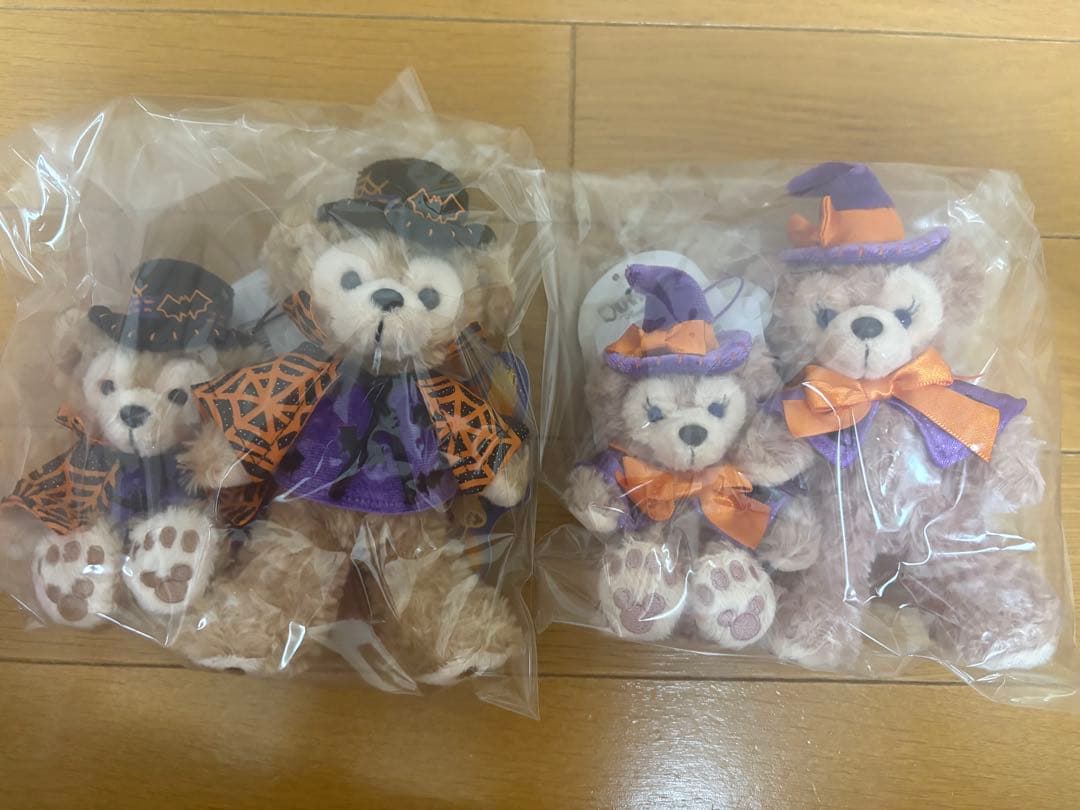 【未使用品】ダフメイ2011-2014ハロウィンぬいぐるみバッチストラップセット