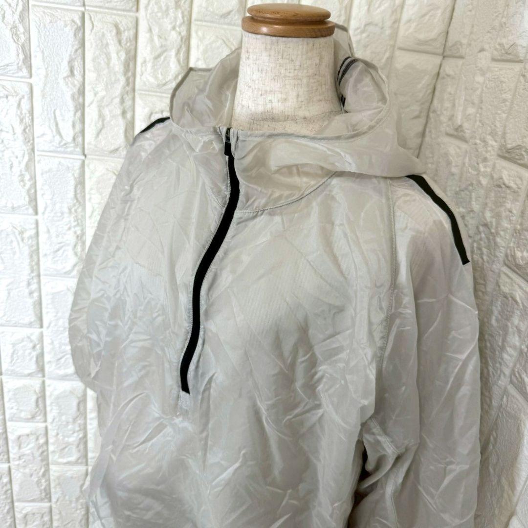 ナイキ テックパック 2Way RUNNING JACKET グレー XL