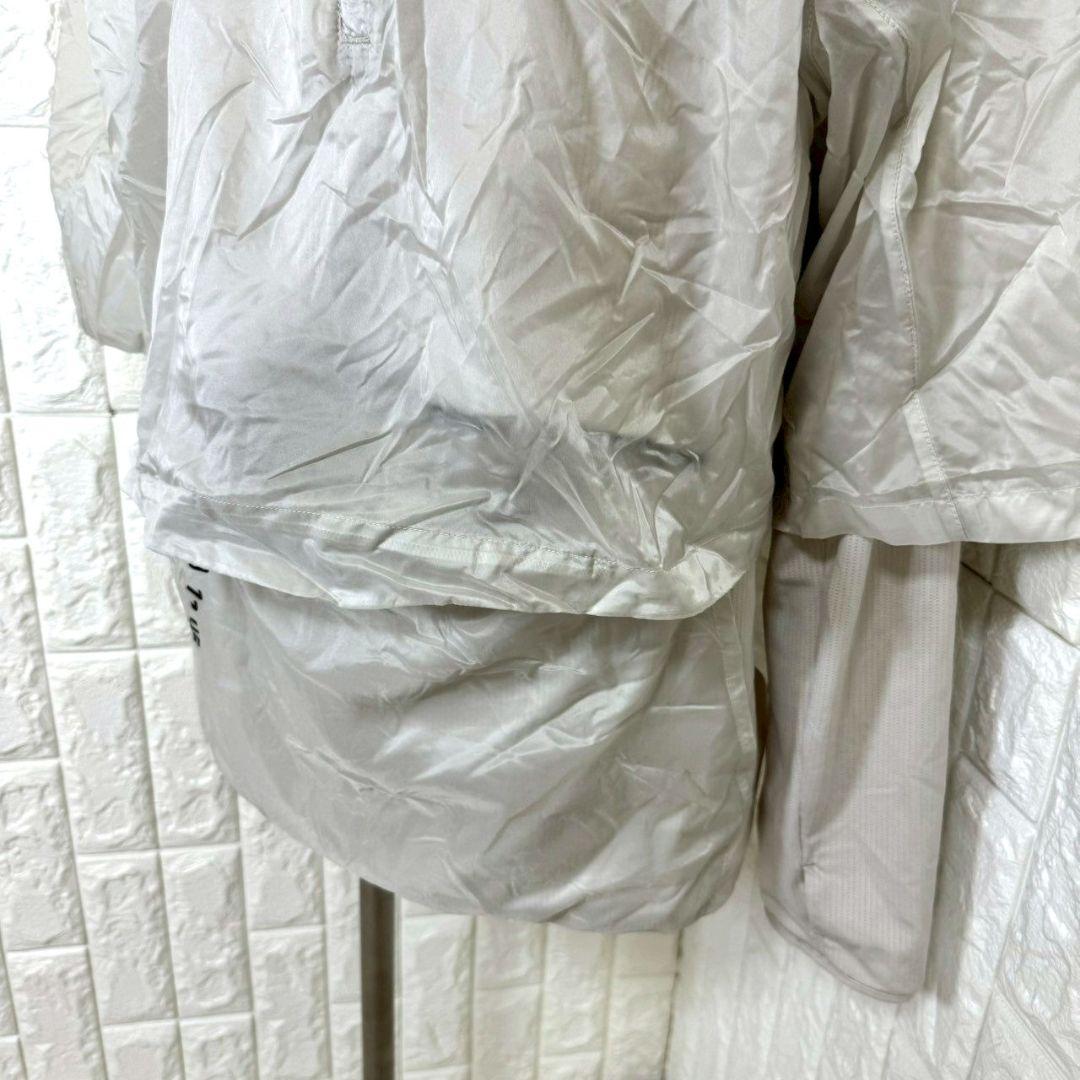 ナイキ テックパック 2Way RUNNING JACKET グレー XL