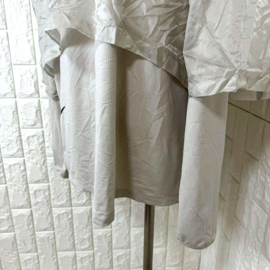 ナイキ テックパック 2Way RUNNING JACKET グレー XL