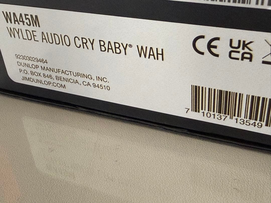 Wah Pedal Cry Baby Wylde ワウペダル WA45