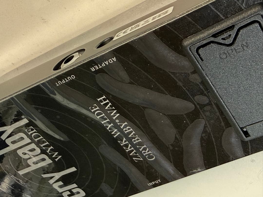 Wah Pedal Cry Baby Wylde ワウペダル WA45