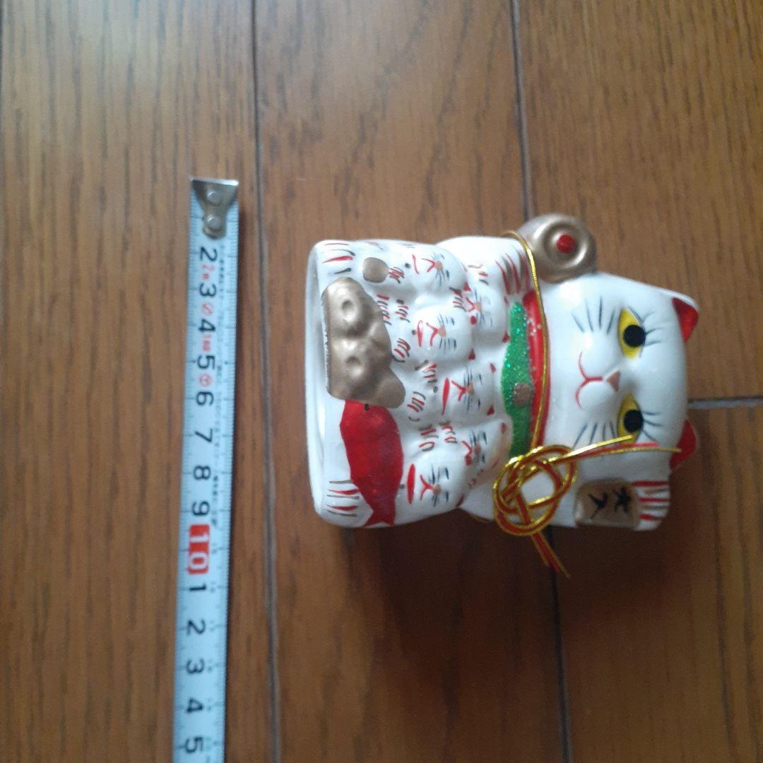 陶器製 招き猫 置物