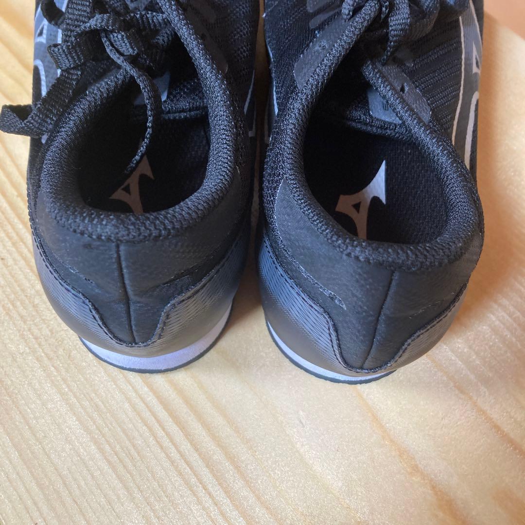 Mizuno ブラック スパイクシューズ　24.5