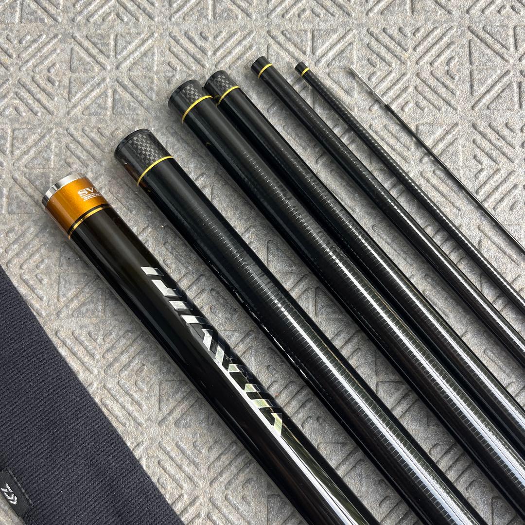 【極美品】ダイワ　アバンサー 早瀬抜 80M・R　替穂先あり