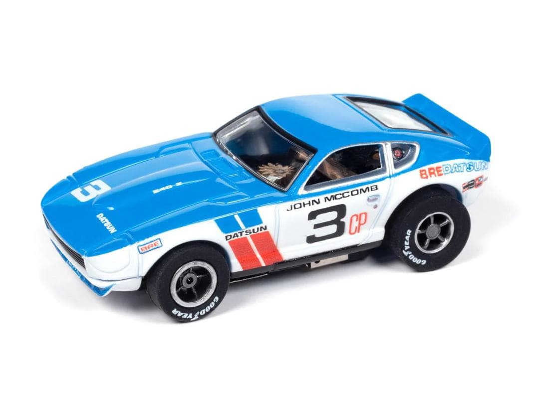 BRE DATSUN 3台セット☆青☆510/240/620☆HOスロットカー