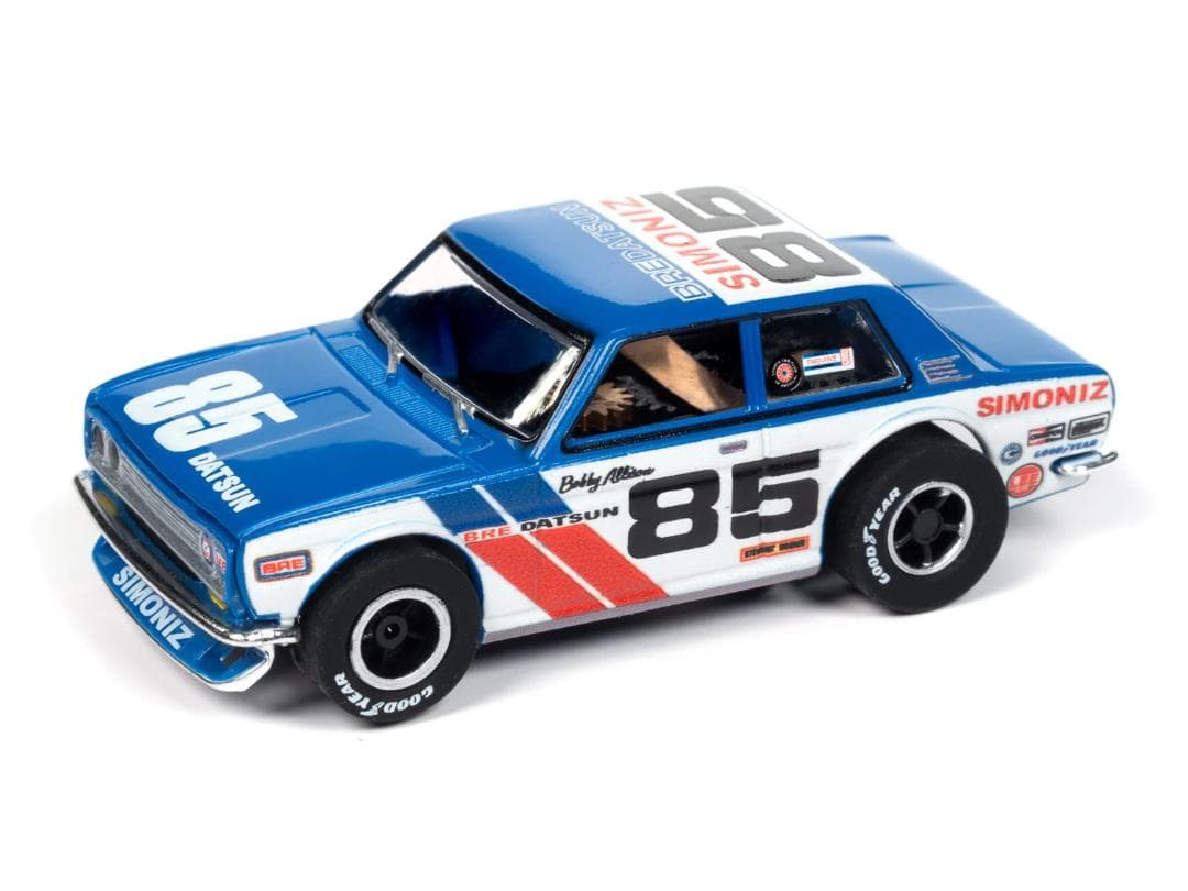 BRE DATSUN 3台セット☆青☆510/240/620☆HOスロットカー