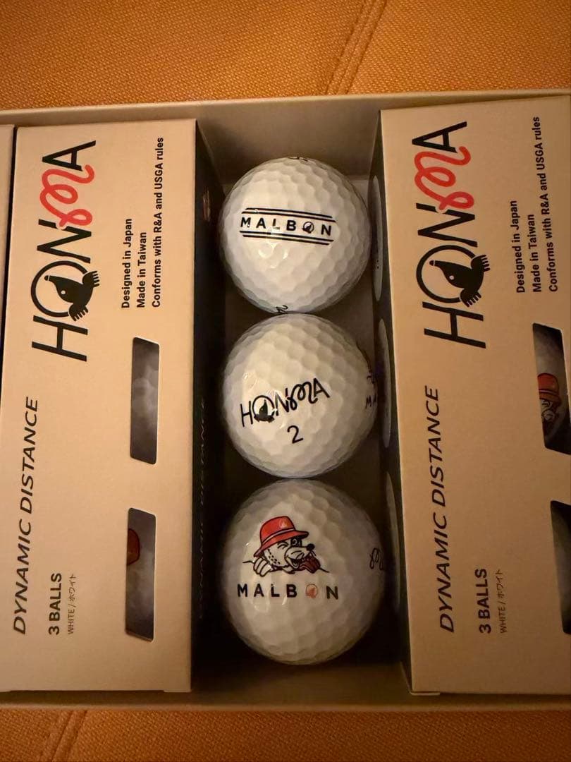 MALBON HONMA DYNAMIC DISTANCE ゴルフボール 12個
