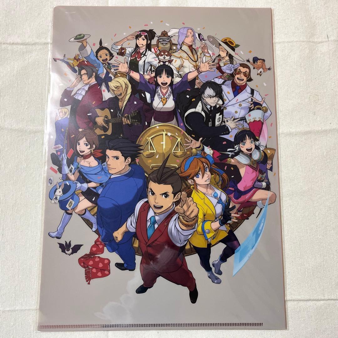 逆転裁判 15周年 クリアファイルセット 3点