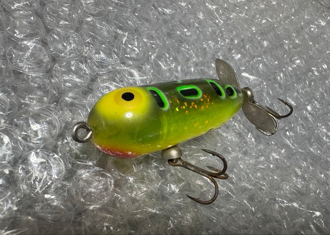 ヘドン　ベビートーピード　DLF 金目　レアカラー　HEDDON オールドルアー